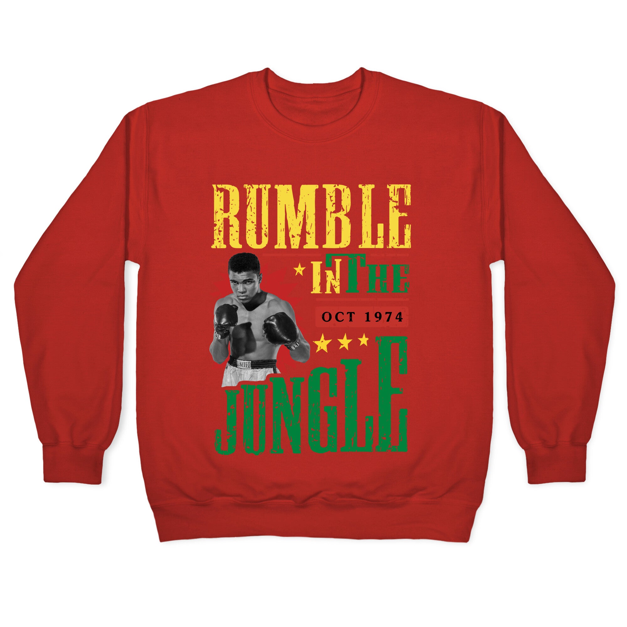 Rumble in the Jungle Crewneck Sweatshirt